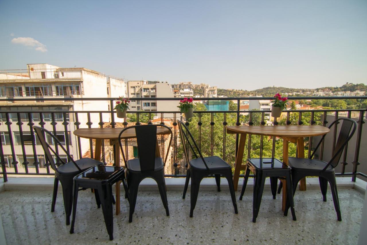 דירות אתונה Stunning Acropolis View - 500M Metro - At Historical Center מראה חיצוני תמונה